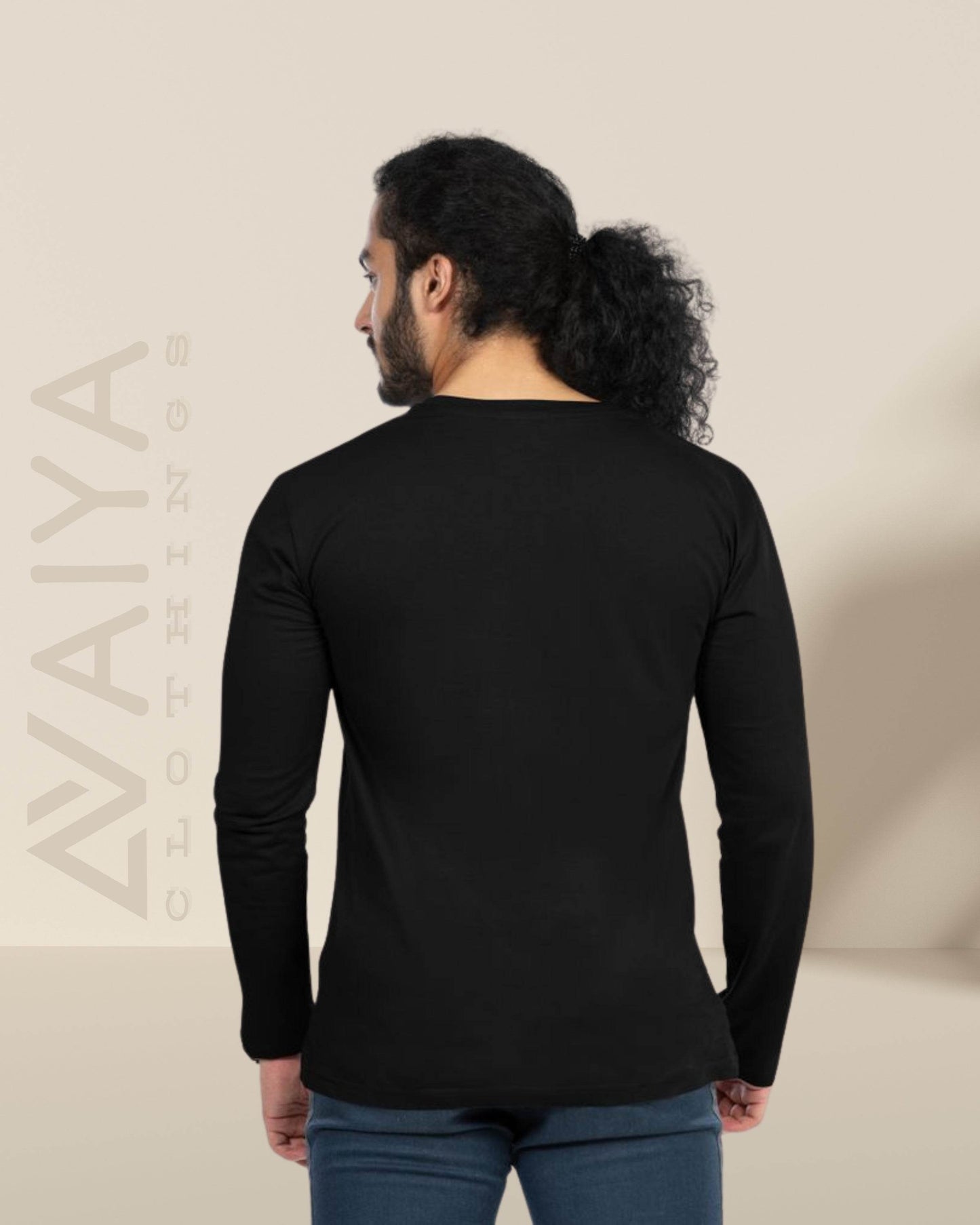 Born To Fight | Full Sleeves Round Neck T-Shirt | Unisex - Avaiya Clothings