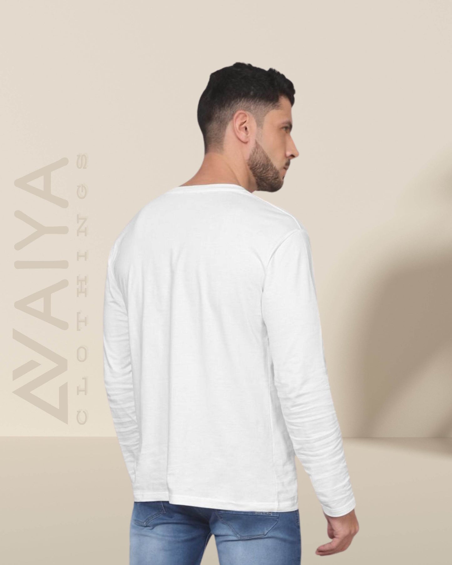 Stand Your Ground | Full Sleeves Round Neck T-Shirt | Unisex - Avaiya Clothings