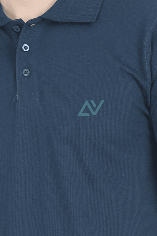 Classic Polo T-Shirts | Petrol Blue - Avaiya Clothings