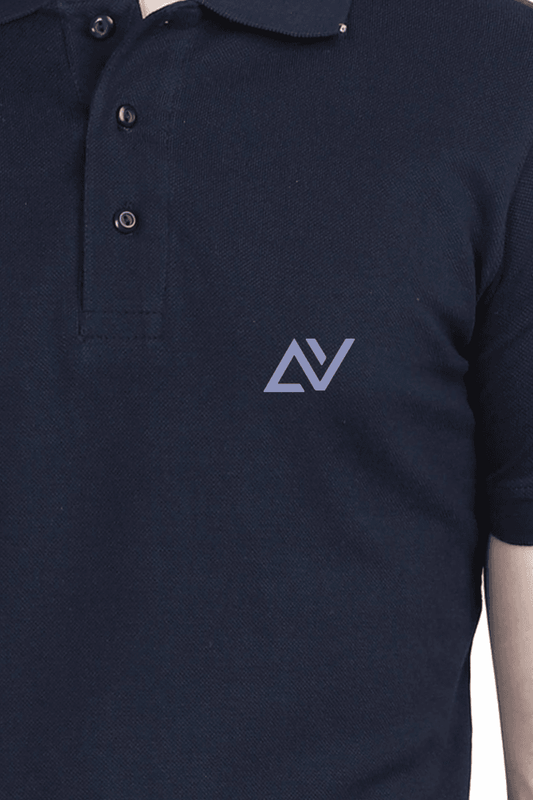 Classic Polo T-Shirts | Navi Blue - Avaiya Clothings