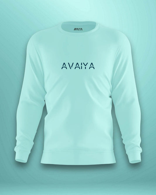 Avaiya Name Sweatshirt | Unisex | Mint - Avaiya Clothings