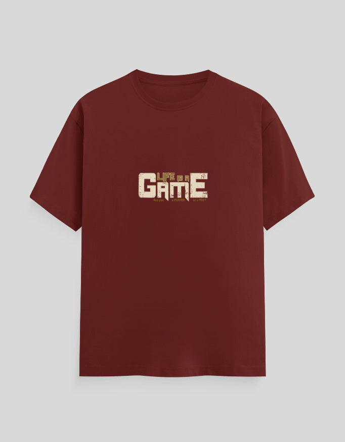 Life Is A Game | Classic T-Shirt | For Man & Woman - AvaiYa Clothing's