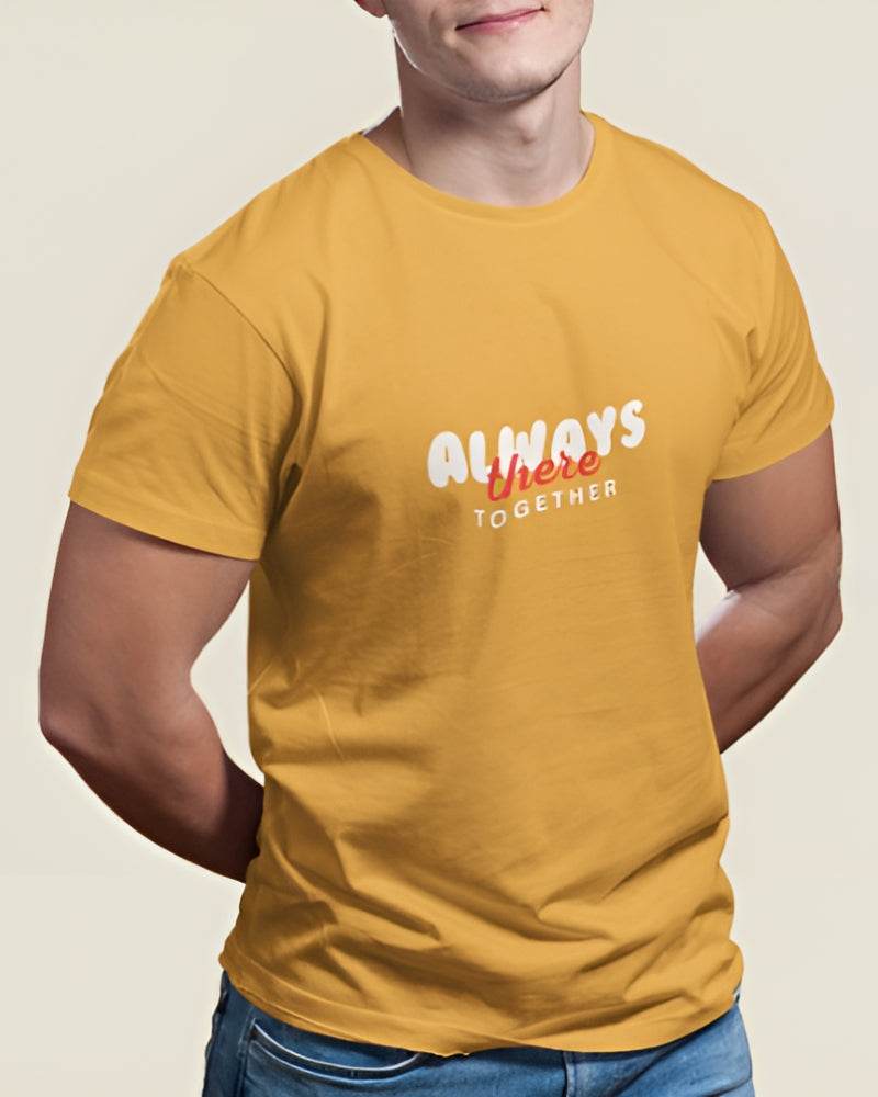 Always There Together | Classic T-Shirt | For Man And Woman - Avaiya Clothings