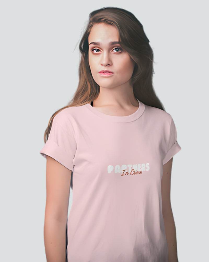Partner in Crime | Classic T-Shirt | For Man And Woman - Avaiya Clothings