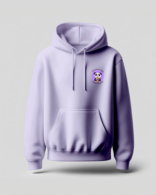 Too Cute To Spill | Classic Comfort Hoodie | Unisex | Lavender - Avaiya Clothings