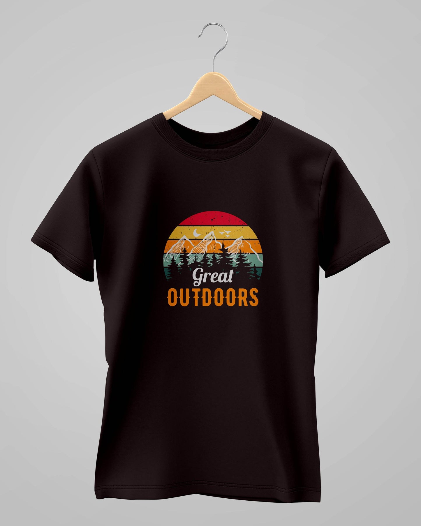 Great Outdoors | Classic T-Shirt | For Man And Woman - Avaiya Clothings