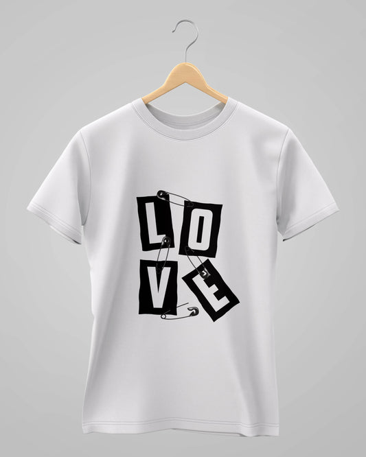 Love | Classic T-Shirt | For Man & Woman - Avaiya Clothings