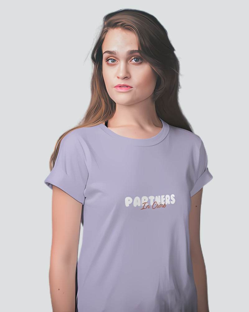 Partner in Crime | Classic T-Shirt | For Man And Woman - Avaiya Clothings