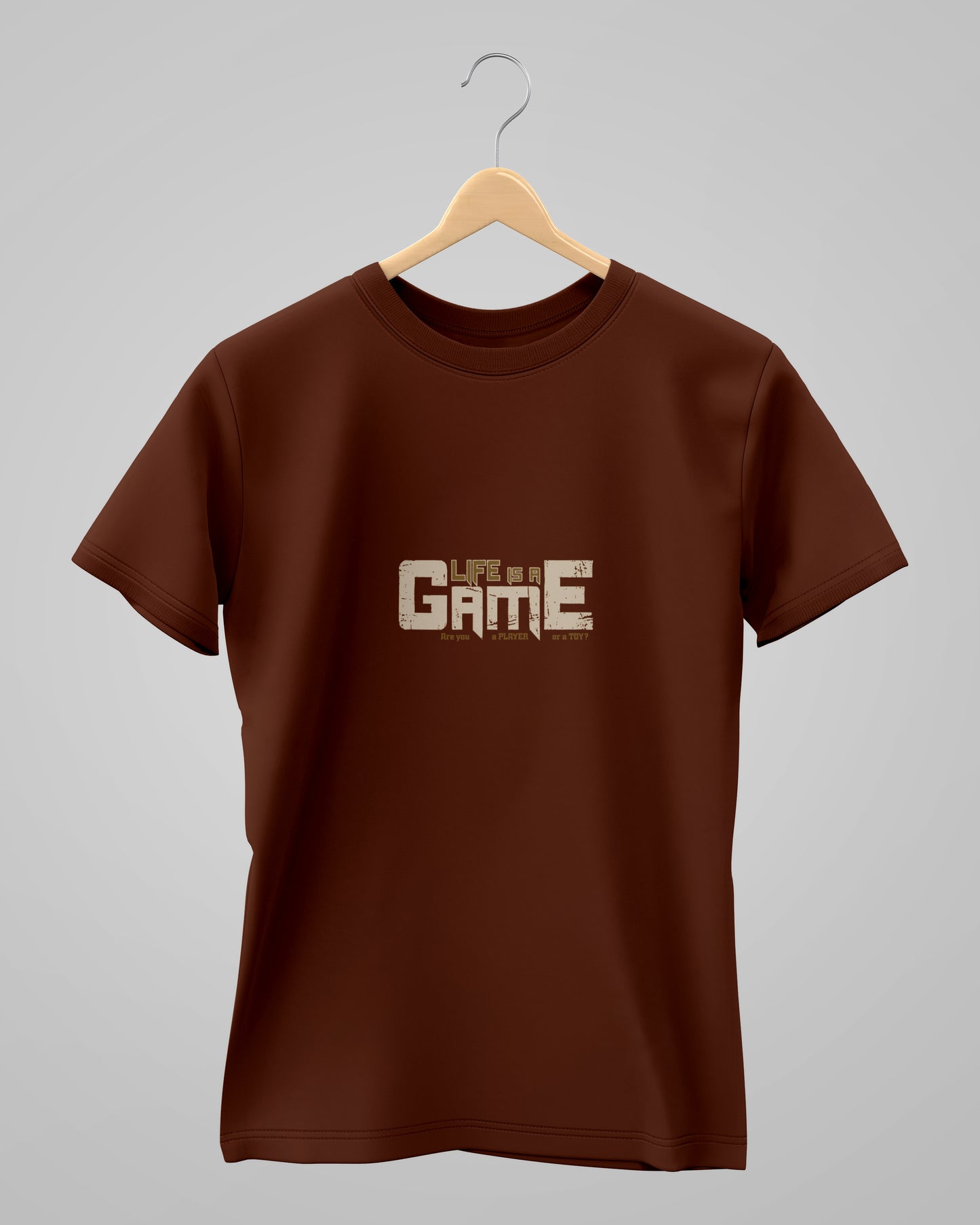 Life Is A Game | Classic T-Shirt | For Man & Woman - AvaiYa Clothing's