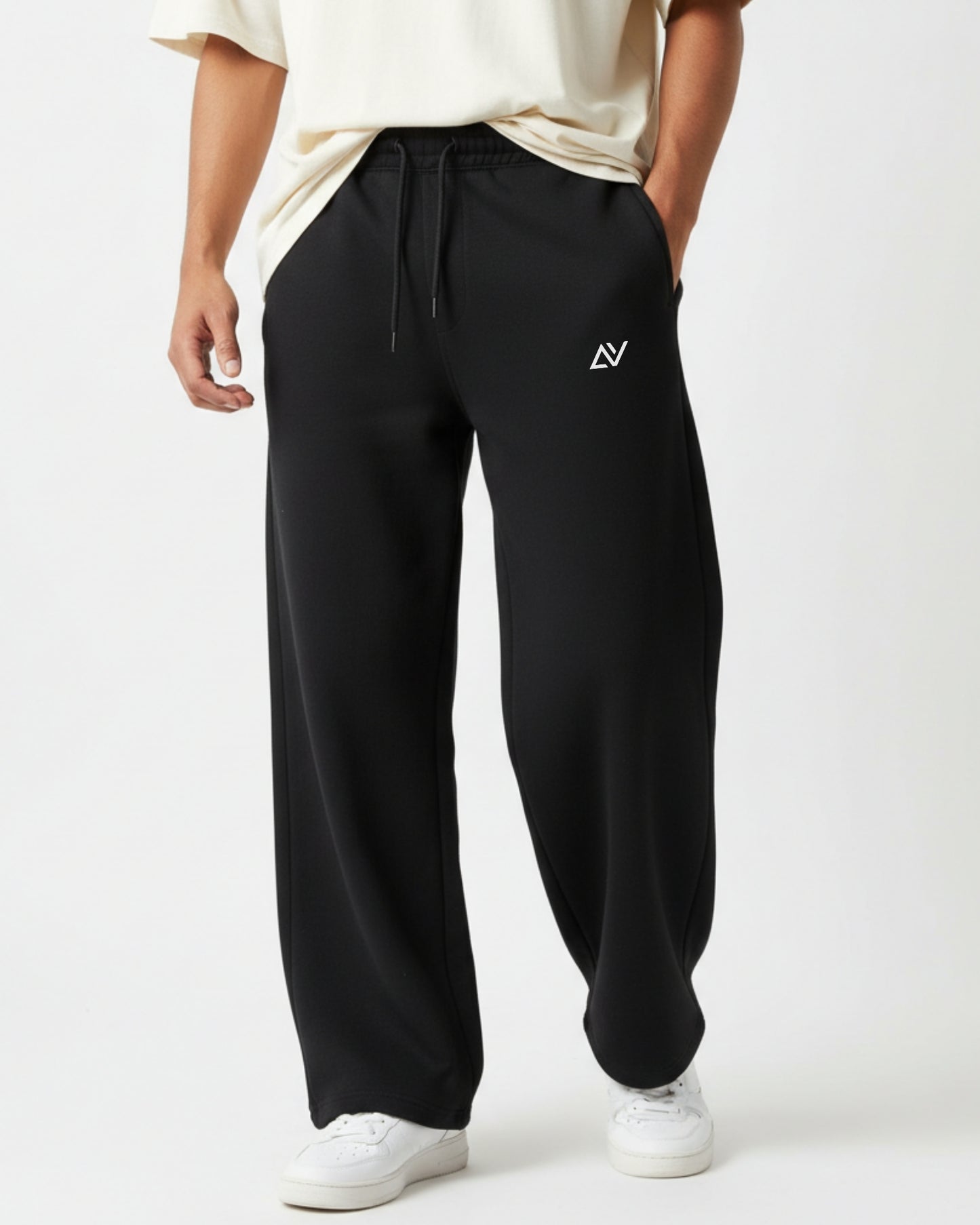 Avaiya's Sweatpants For Both Man & Women | Loose-fit | Black