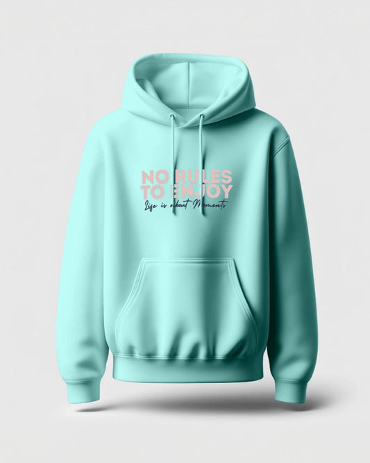 No Rules To Enjoy Classic Comfort Hoodie | P | Unisex - Avaiya Clothings
