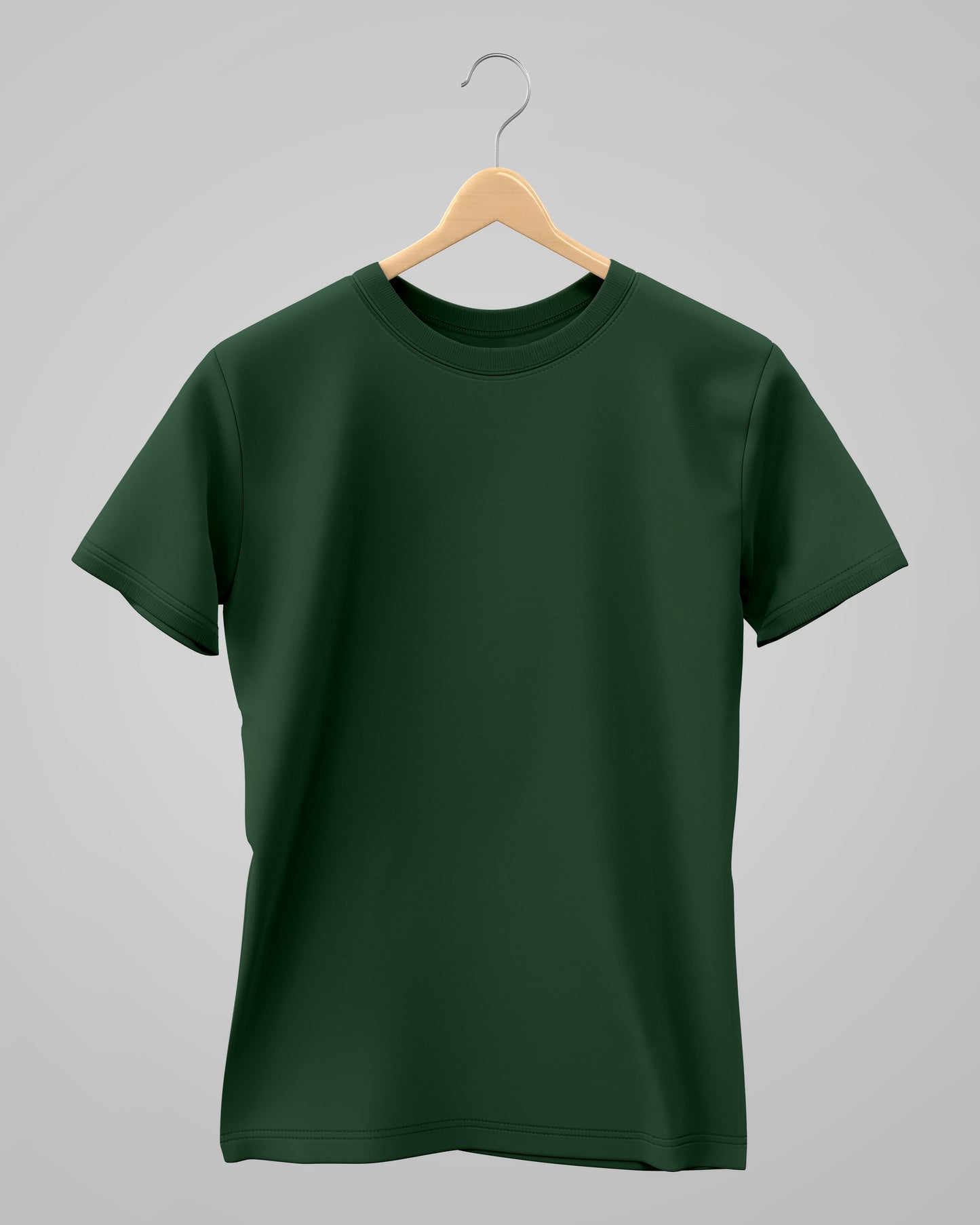 Classic T-Shirt | For Man & Woman | Bottle Green - AvaiYa Clothing's