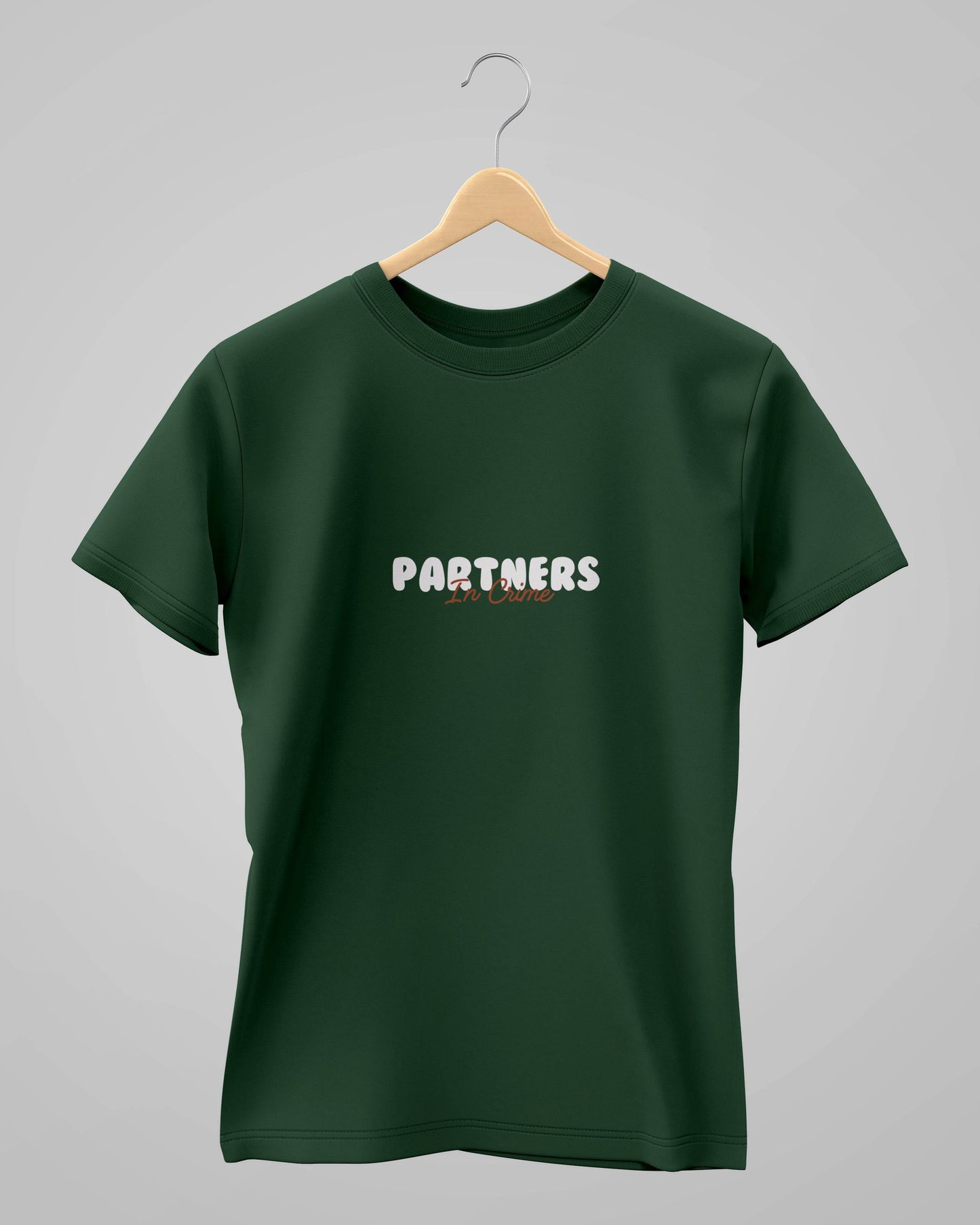 Partner in Crime | Classic T-Shirt | For Man And Woman - Avaiya Clothings
