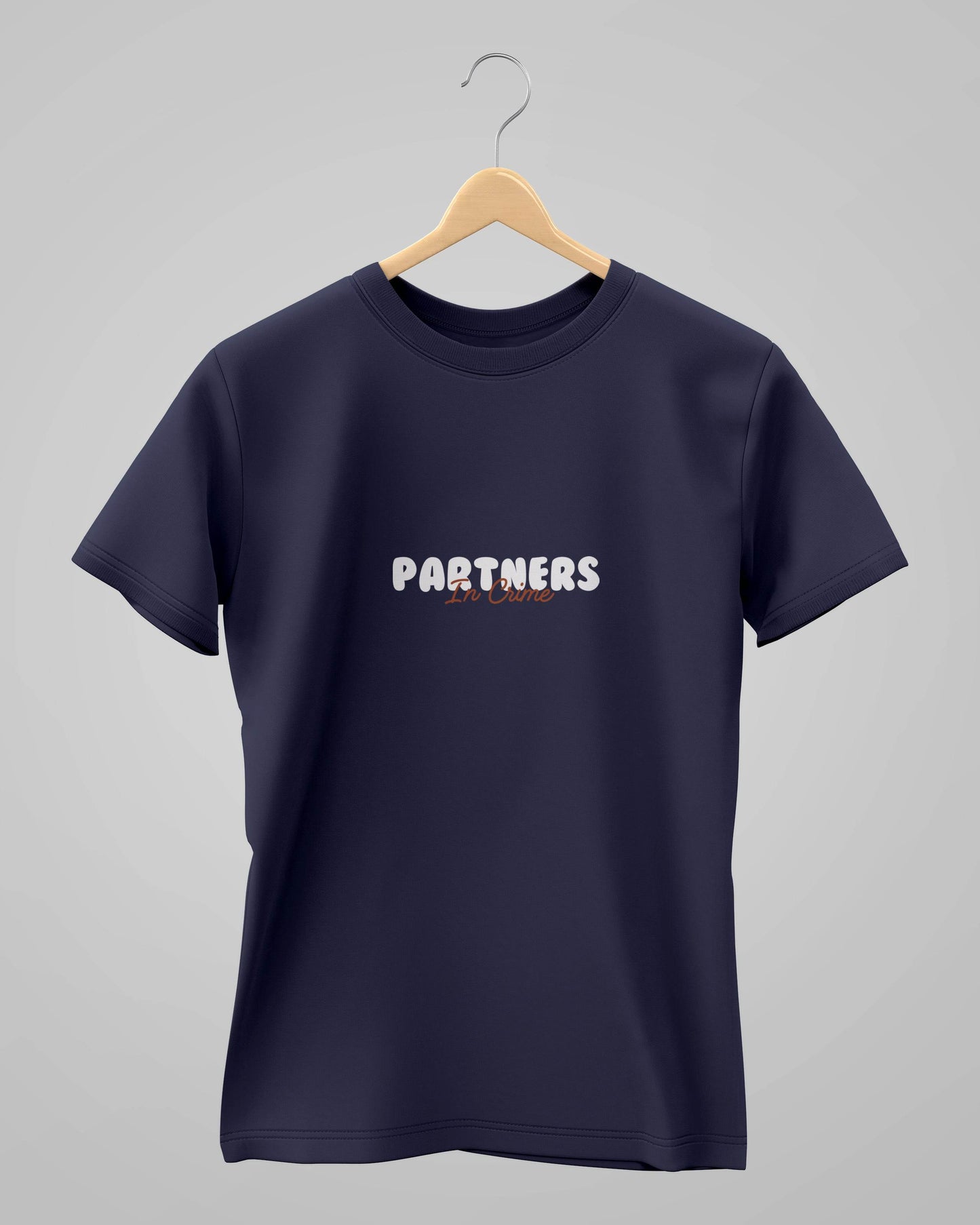 Partner in Crime | Classic T-Shirt | For Man And Woman - Avaiya Clothings