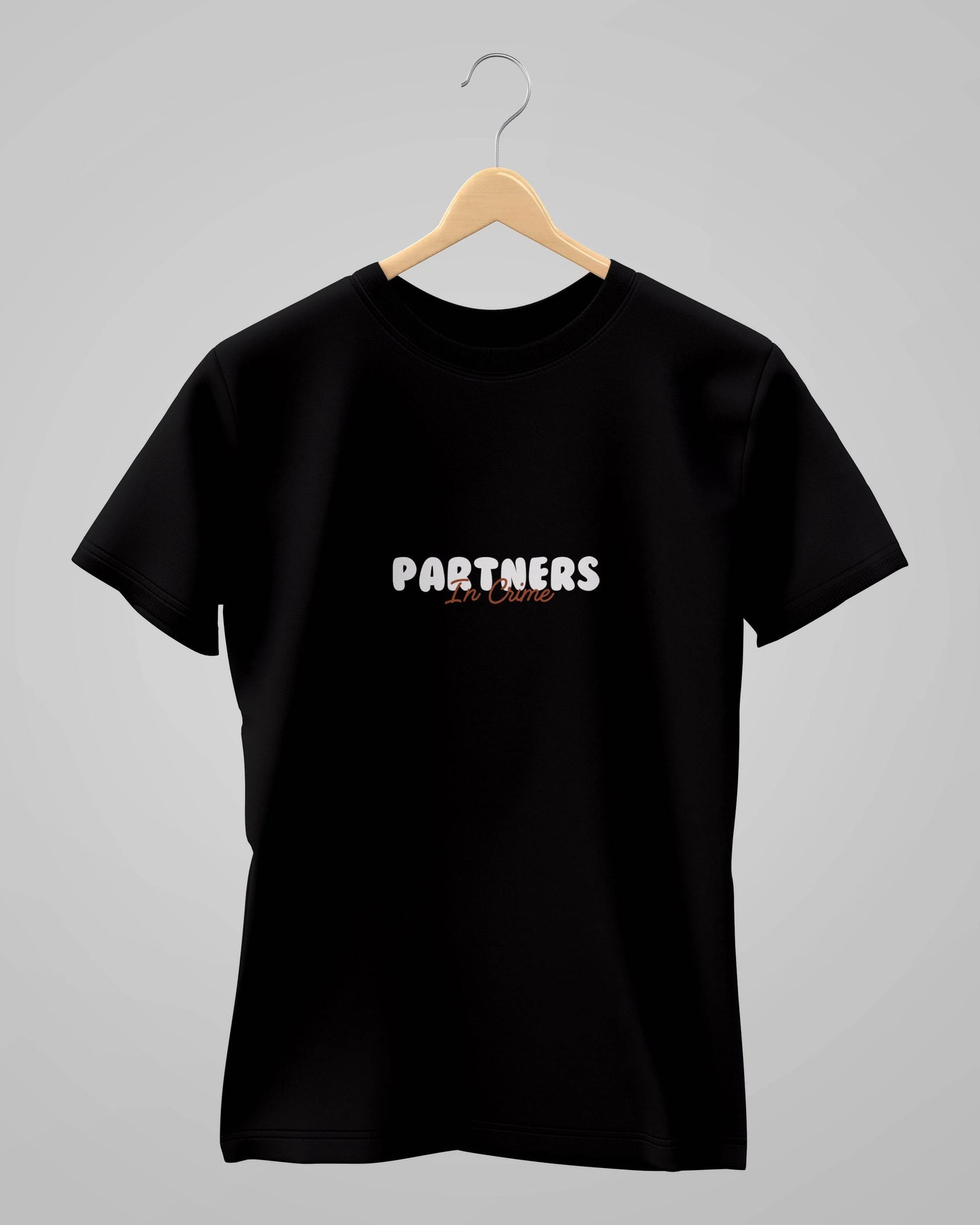 Partner in Crime | Classic T-Shirt | For Man And Woman - Avaiya Clothings