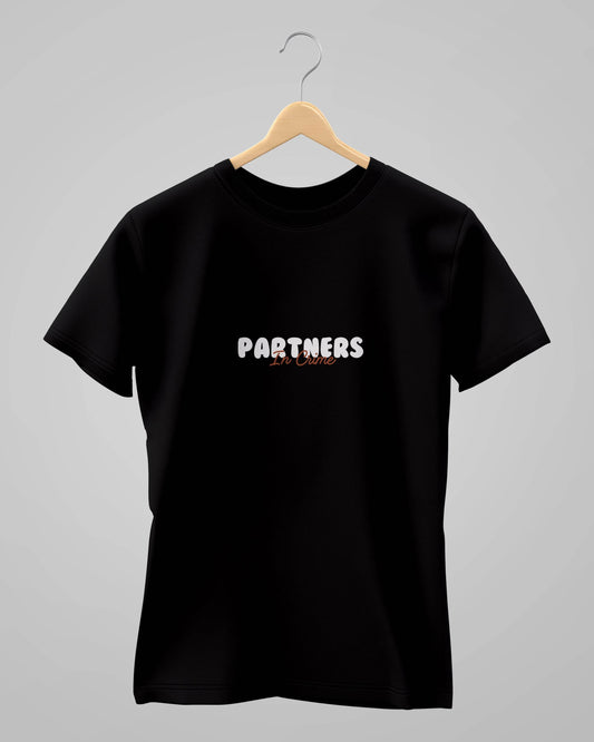 Partner in Crime | Classic T-Shirt | For Man And Woman - Avaiya Clothings