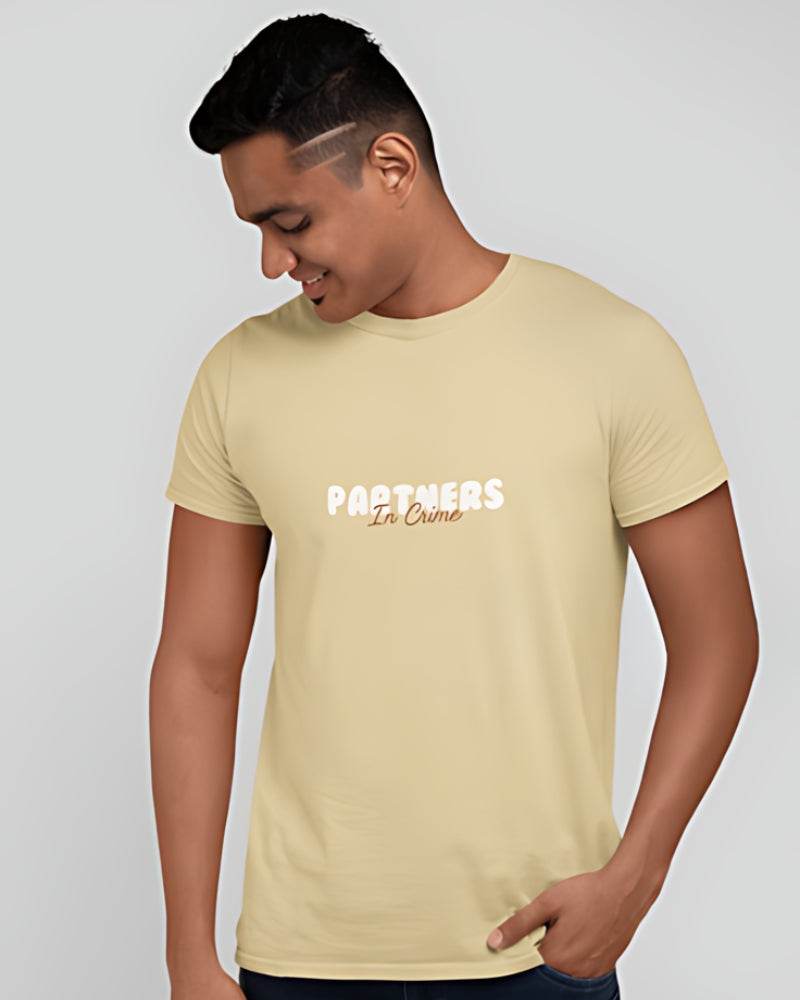 Partner in Crime | Classic T-Shirt | For Man And Woman - Avaiya Clothings