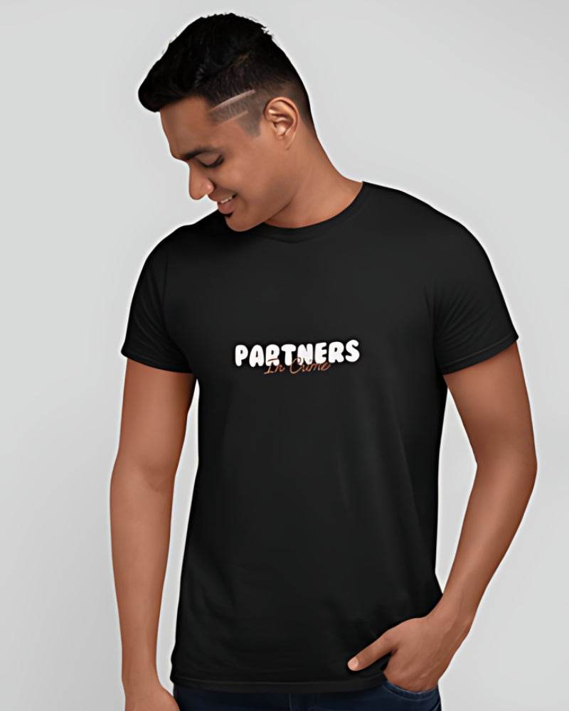 Partner in Crime | Classic T-Shirt | For Man And Woman - Avaiya Clothings