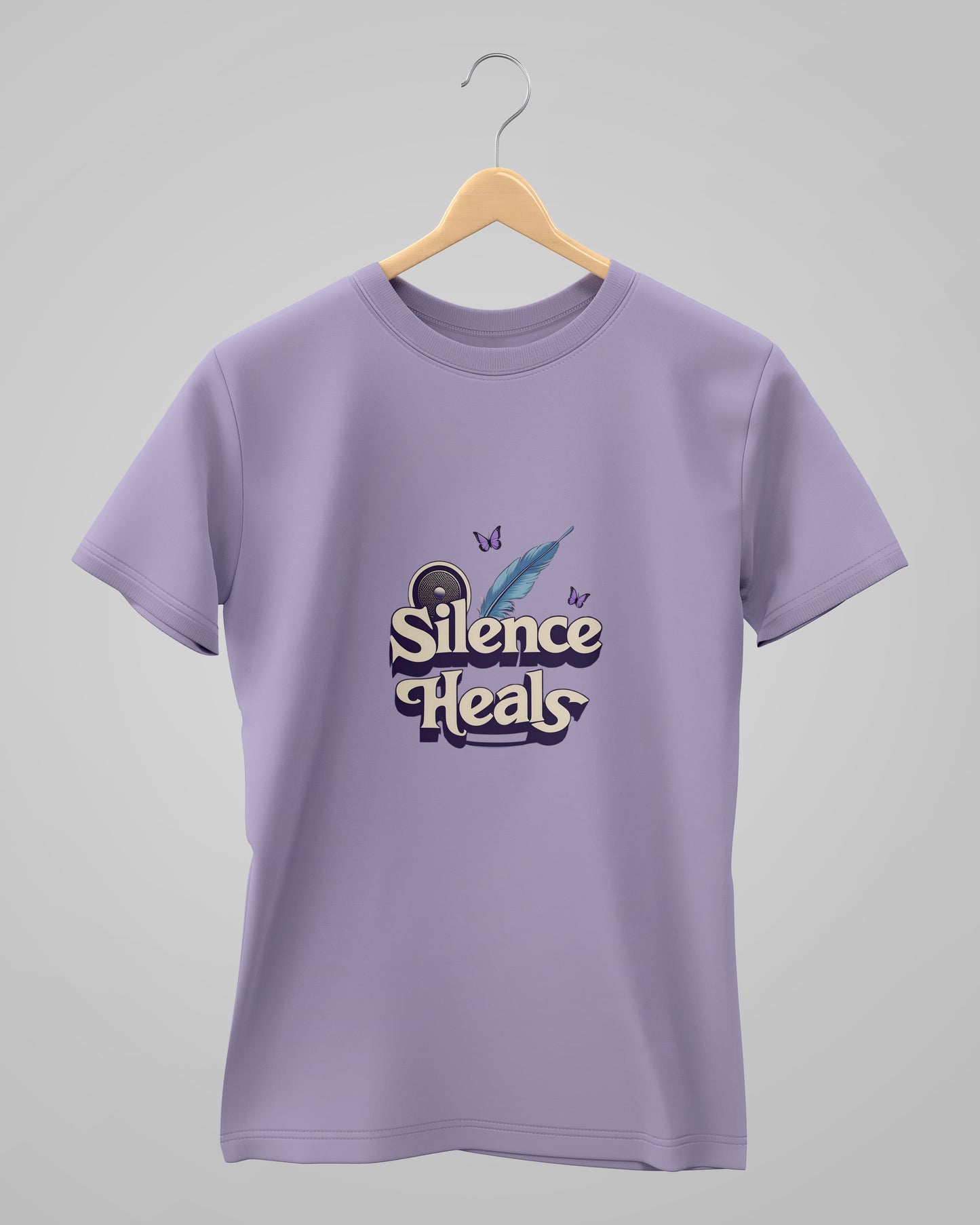 Silence Heals | Classic T-Shirt | For Man & Woman - AvaiYa Clothing's