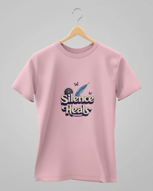 Silence Heals | Classic T-Shirt | For Man & Woman - Avaiya Clothings