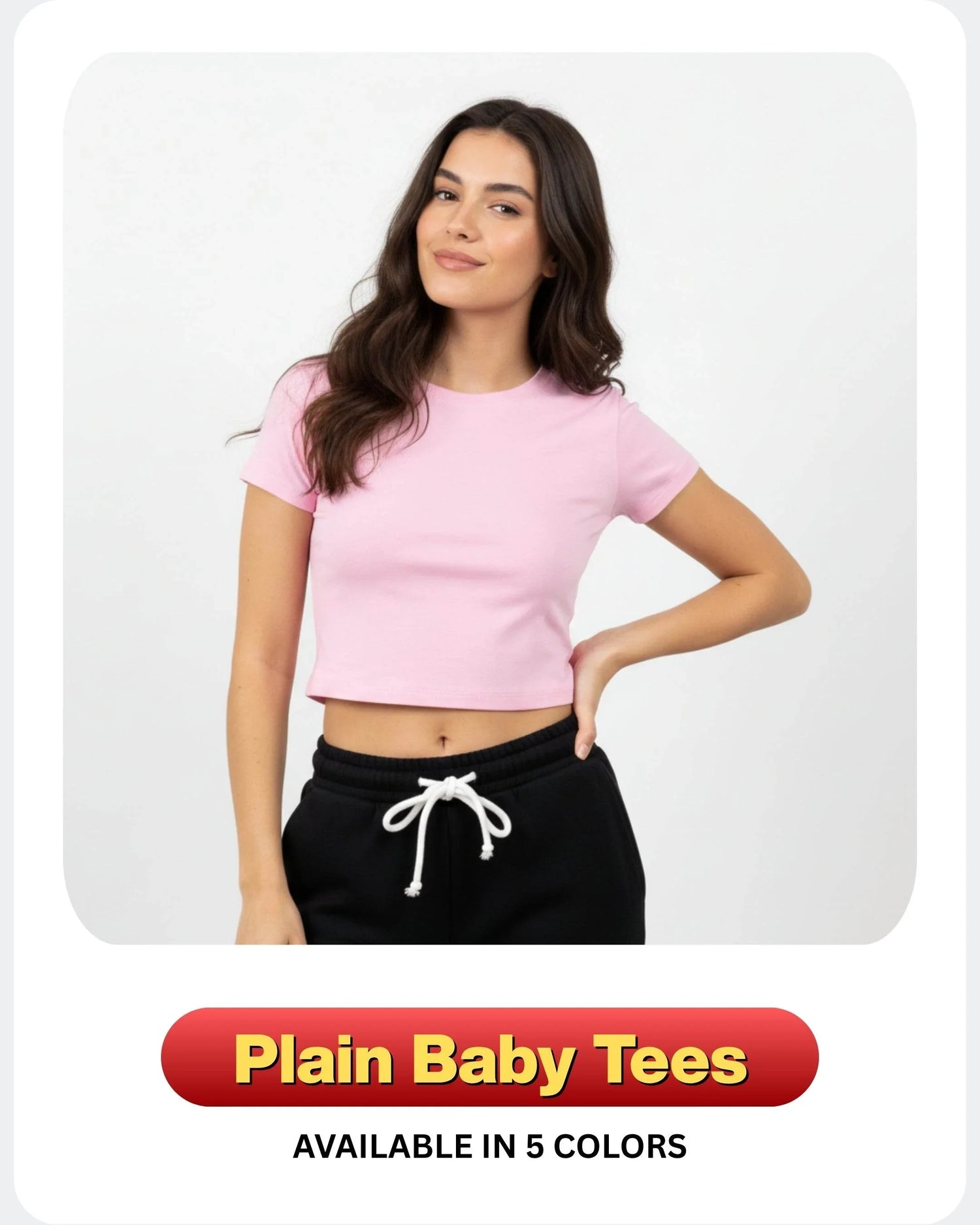 Plain Baby Tees - Avaiya Clothings