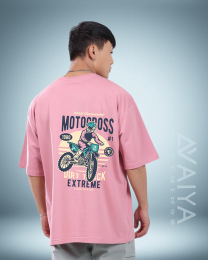 Motorcross Oversized T-Shirt | Premium Quality by AvaiYa | Unisex