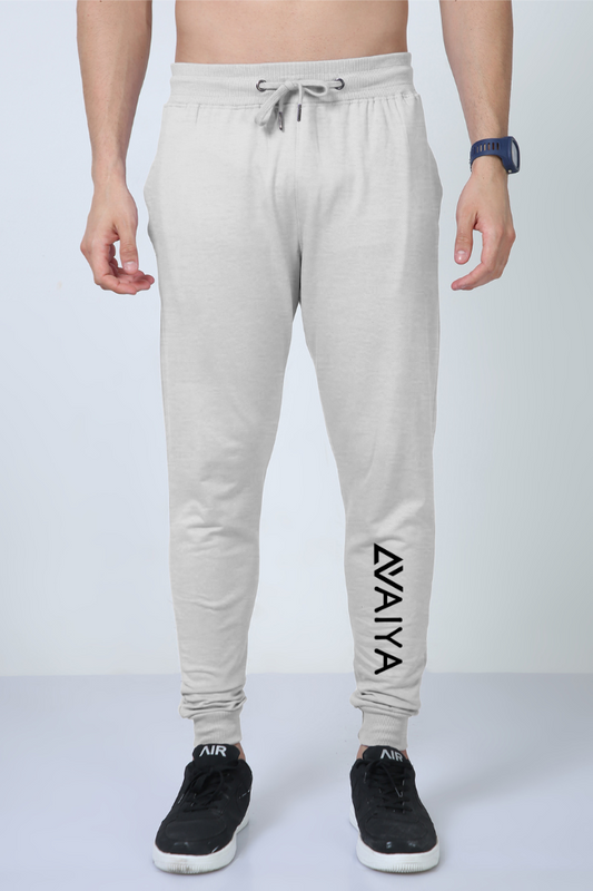 Cotton Comfort Joggers | Man and Woman | Grey Melange - AvaiYa Clothing's