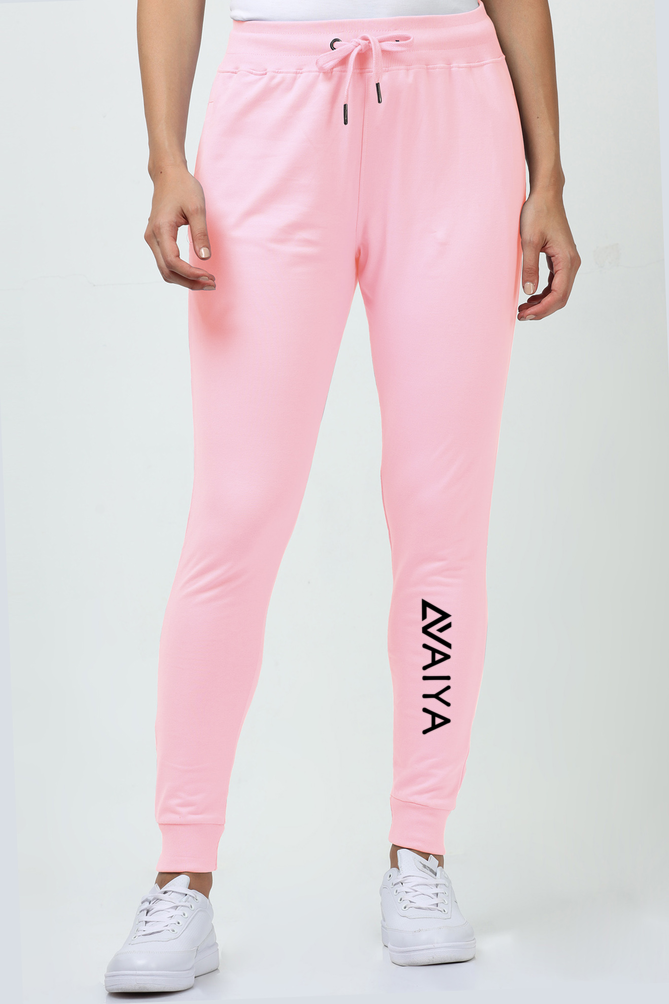 Cotton Comfort Joggers | Man and Woman | Light Baby Pink - AvaiYa Clothing's