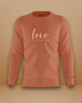 Love Is All We Need | Unisex | Coral - Avaiya Clothings
