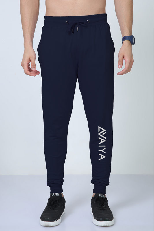 Cotton Comfort Joggers | Man and Woman | Navi Blue - AvaiYa Clothing's