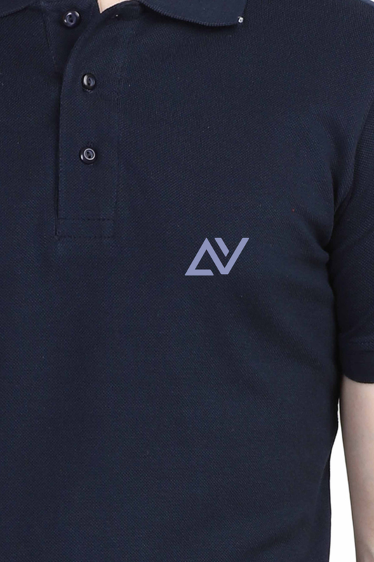 Avaiya's Classic Polo T-Shirts | Navi Blue - AvaiYa Clothing's