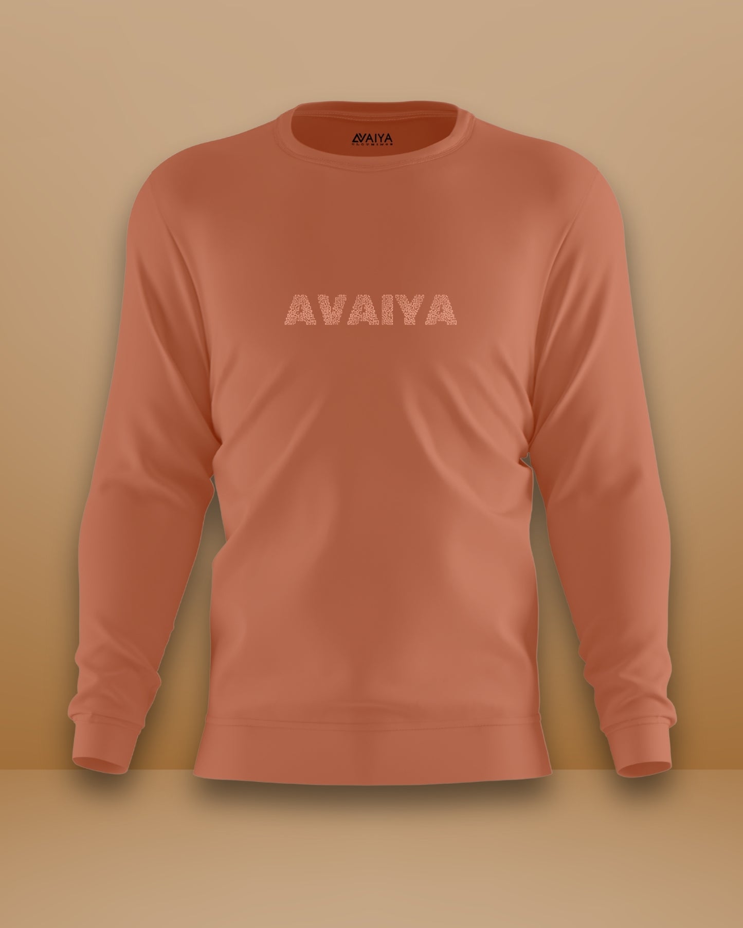 Avaiya Name Sweatshirt | Unisex | Coral