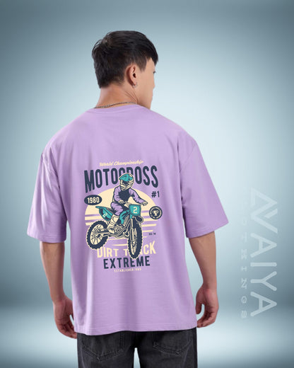 Motorcross Oversized T-Shirt | Premium Quality by AvaiYa | Unisex