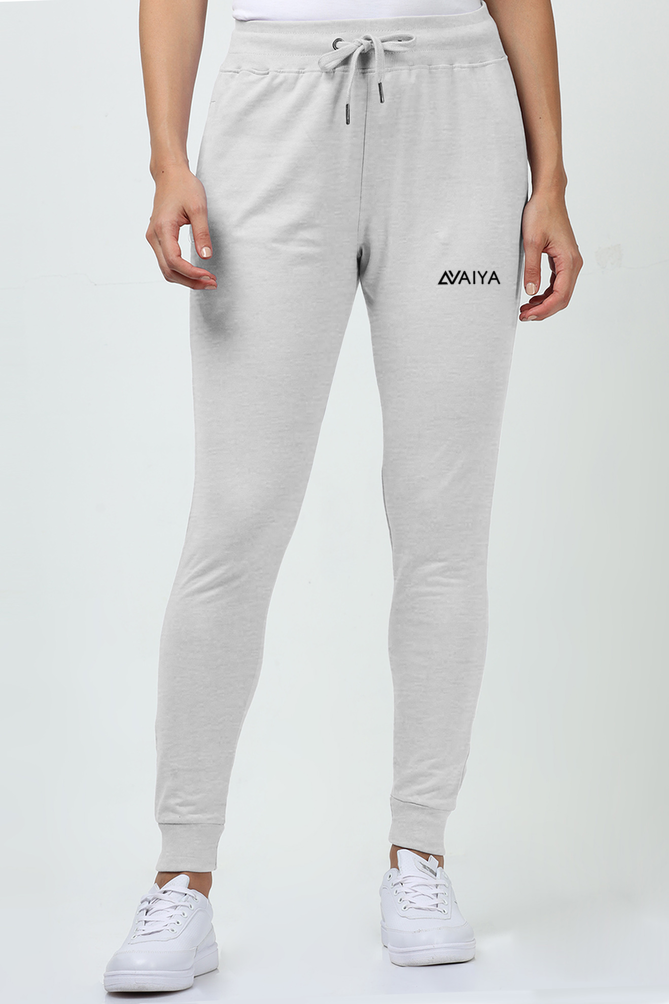 Pocket-Print Joggers in Organic Cotton | Man and Woman | Grey Melange