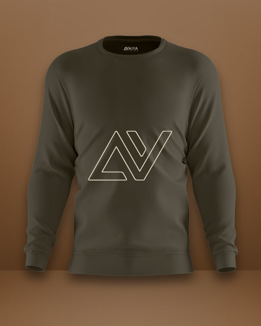 Avaiya's Sweatshirt | Unisex | Olive Green