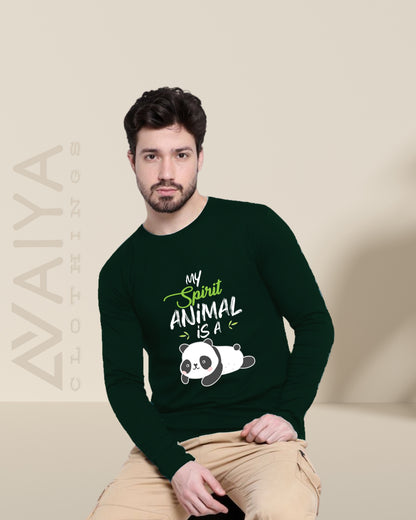 My Spirit Animal | Full Sleeves Round Neck T-Shirt | Unisex