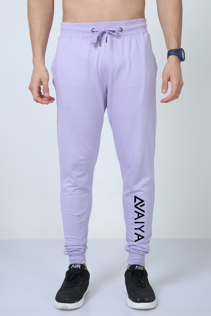 Cotton Comfort Joggers | Man and Woman | Lavender