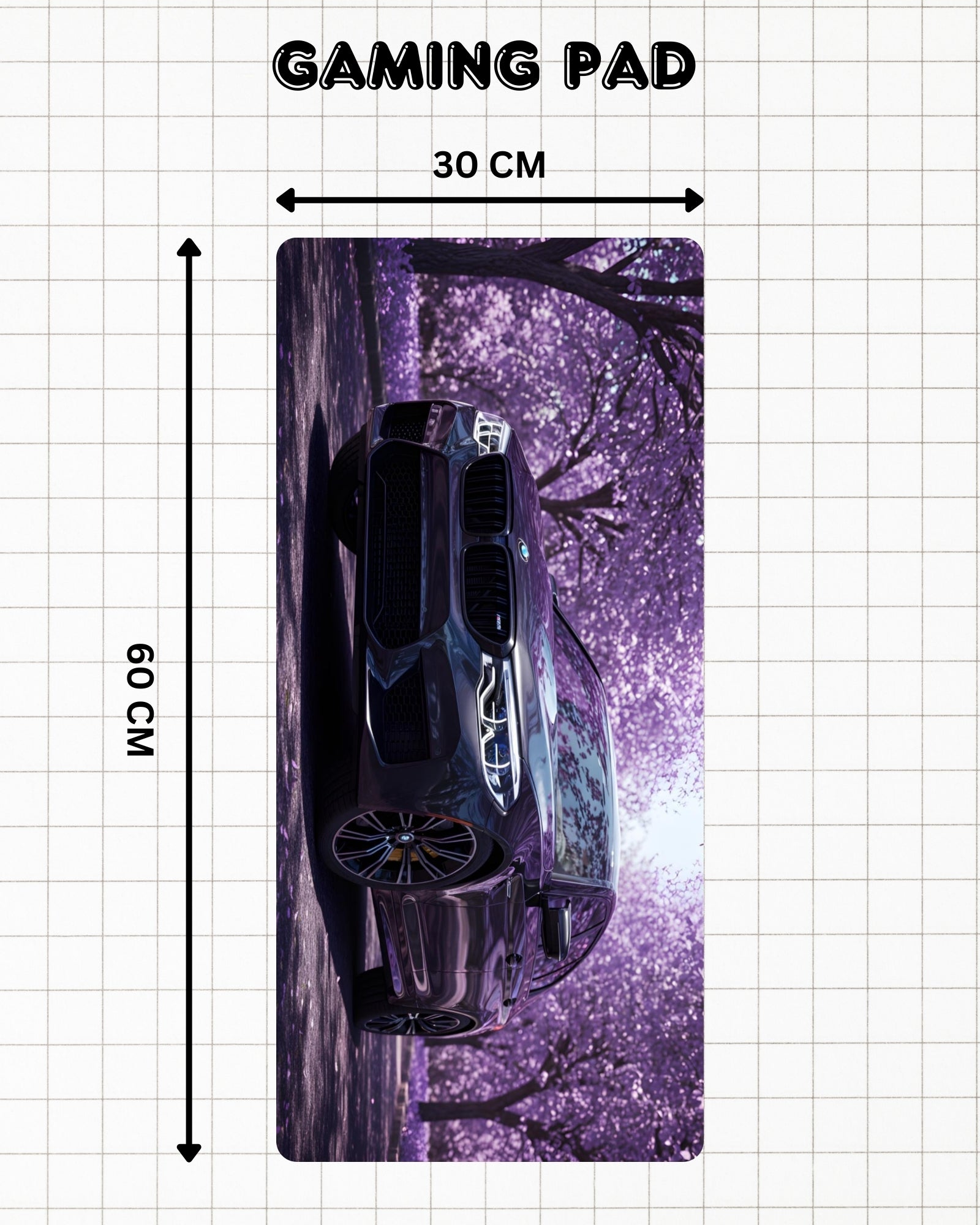 BMW Collection | Gaming Pad | C | 30*60 cm - AvaiYa Clothing's