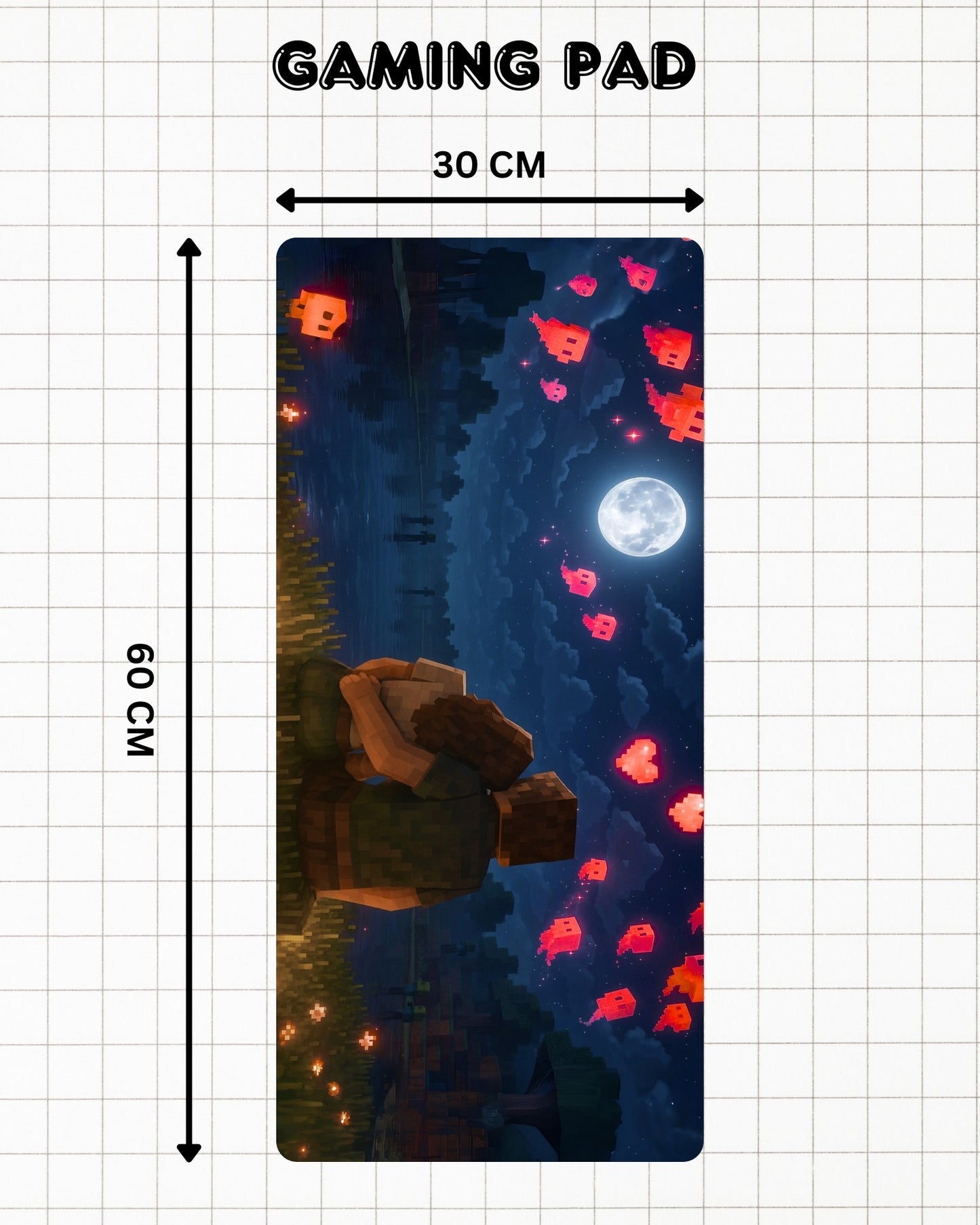 Minecraft | Gaming Pad | 30*60 cm - AvaiYa Clothing's