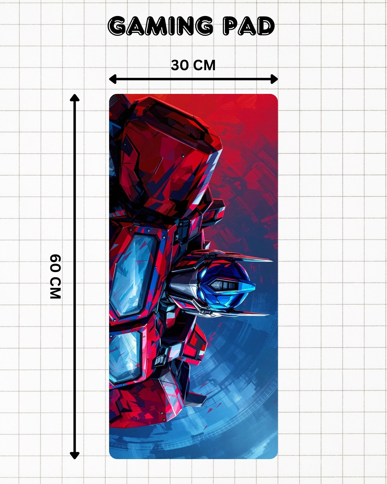 Optimus Prime | Gaming Pad | 30*60 cm - AvaiYa Clothing's