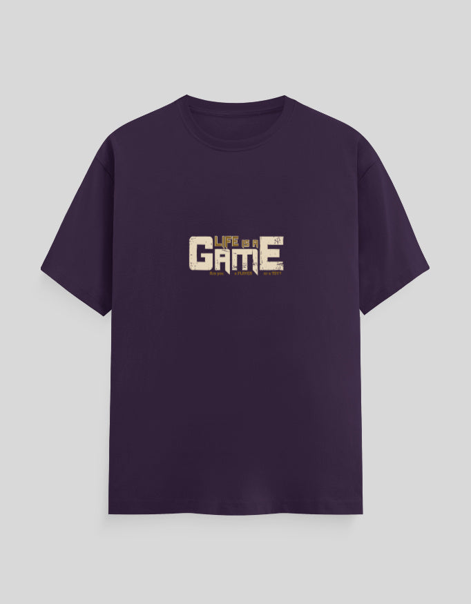 Life Is A Game | Classic T-Shirt | For Man & Woman - AvaiYa Clothing's
