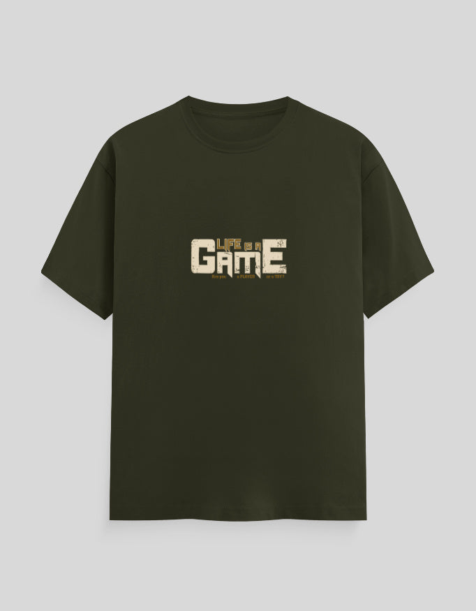 Life Is A Game | Classic T-Shirt | For Man & Woman - AvaiYa Clothing's