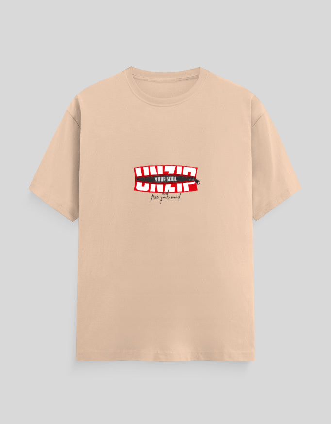 Unzip Your Soul | Classic T-Shirt | For Man & Woman - AvaiYa Clothing's