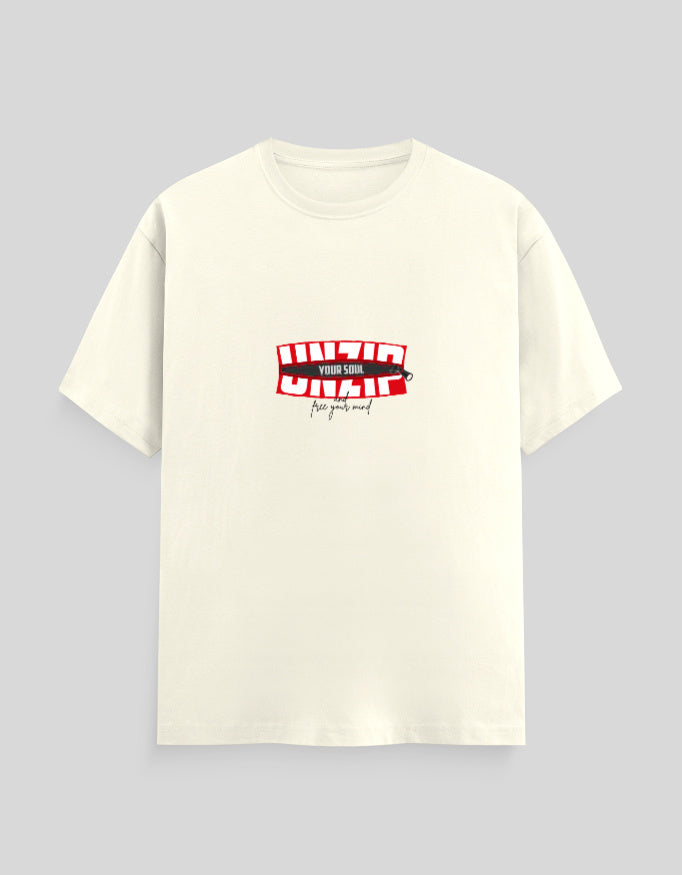 Unzip Your Soul | Classic T-Shirt | For Man & Woman - AvaiYa Clothing's