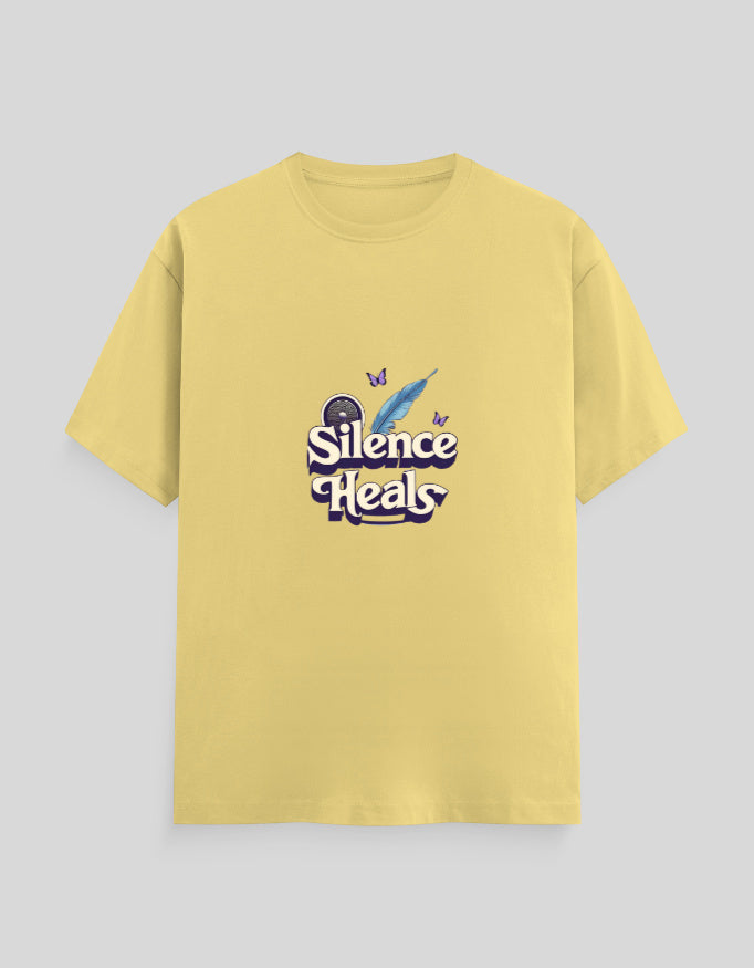 Silence Heals | Classic T-Shirt | For Man & Woman - AvaiYa Clothing's