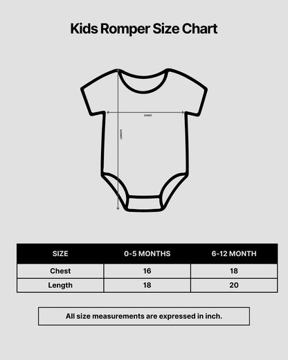 Kids Rompers | 0-12M | Red