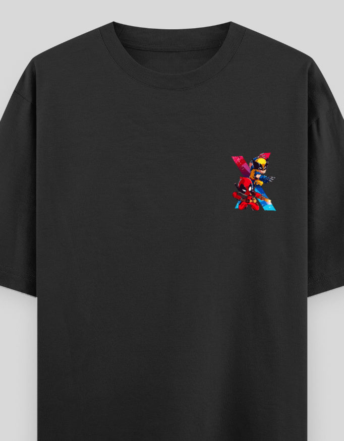 Deadpool & Wolverine Oversized T-Shirt | Petrol Blue | Premium Quality by AvaiYa | Unisex - AvaiYa Clothing's