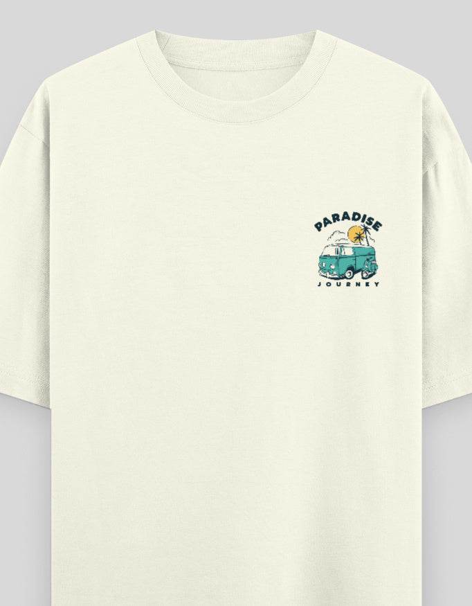 Paradise Journey Oversized T-Shirt | Mint | Premium Quality by Avaiya | Unisex - Avaiya Clothings