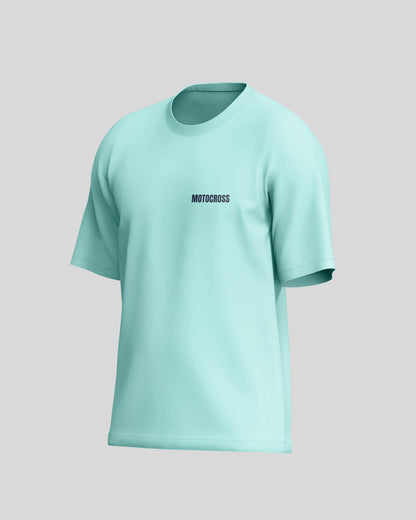 Motorcross Oversized T-Shirt | Mint | Premium Quality by AvaiYa | Unisex