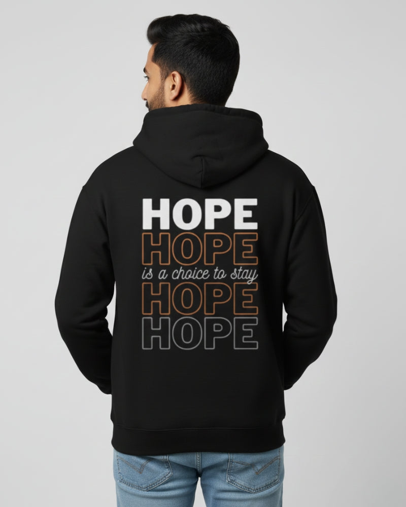 Hope | Classic Comfort Hoodie | Unisex | Black